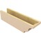 Ekena Millwork 6in. W x 6in. H x 24in. L Newport Woodgrain TimberThane Rafter Tail, Primed Tan RFTUR06X06X24NEWRCPR - alternate 6